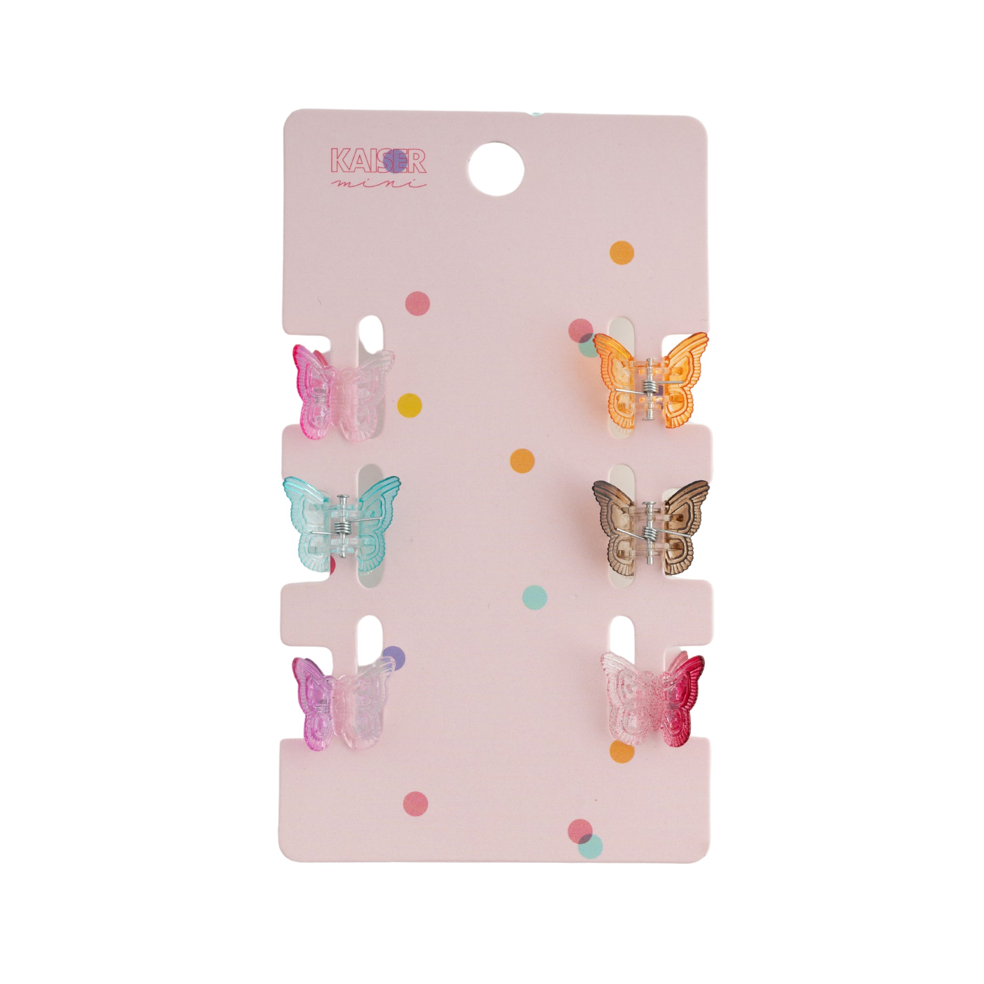 Kids 6pKids Claw Clip Set - BUTTERFLY